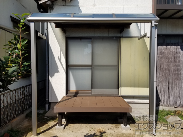 愛知県知多市ののウッドデッキ リウッドデッキ 200 施工例