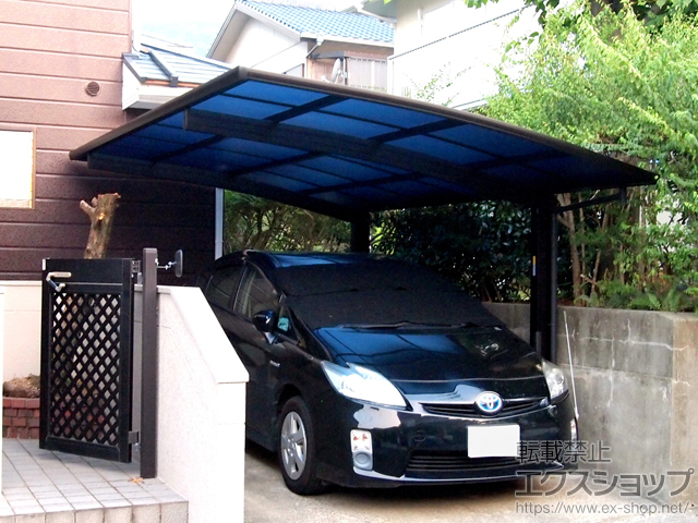 長崎県長崎市ののカーポート プレシオスポート 積雪〜20cm対応 施工例