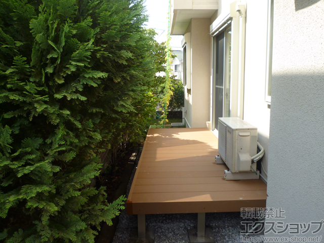 東京都町田市ののウッドデッキ マージウッドデッキ 施工例