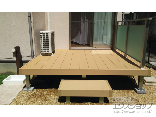 三重県名張市ののウッドデッキ リウッドデッキ 200 施工例