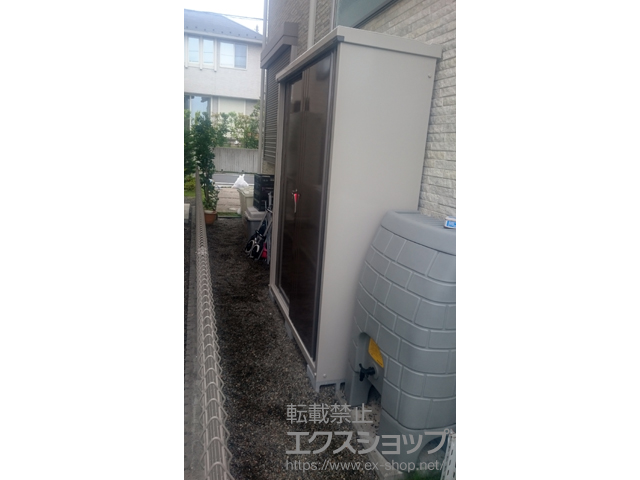東京都八王子市のの物置・屋外倉庫 グランプレステージジャスト 一般型 (M-155A-T-WB) 施工例