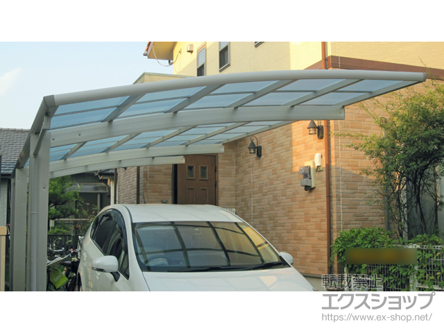 鹿児島県霧島市ののカーポート レイナポートグラン 延長　積雪〜20cm対応 施工例
