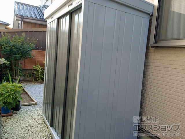 福岡県福岡市のの物置・屋外倉庫 ネクスタ 一般型 1790×950×2020 NXN-17S-PG 施工例