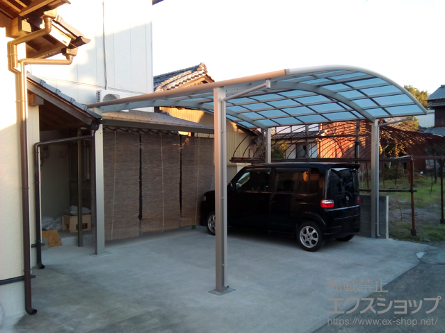 高知県高知市ののカーポート レイナツインポートグラン　積雪〜20cm対応 施工例