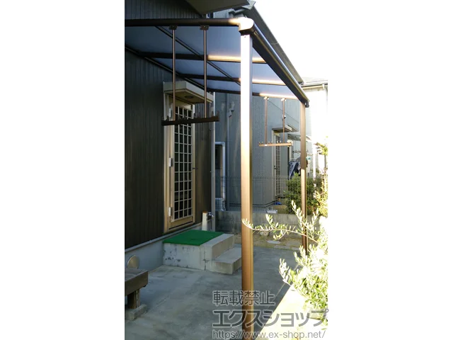 和歌山県北九州市のYKKAPのテラス屋根 ヴェクターテラス F型 テラスタイプ 単体 積雪〜20cm対応 施工例