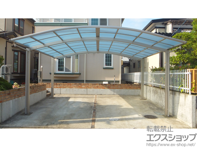 宮城県仙台市ののカーポート レイナツインポートグラン　積雪〜20cm対応 施工例