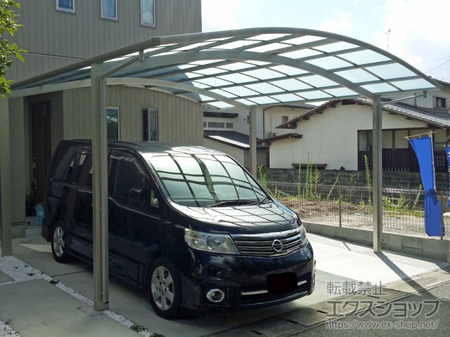 福岡県大野城市ののカーポート レイナツインポートグラン　積雪〜20cm対応 施工例