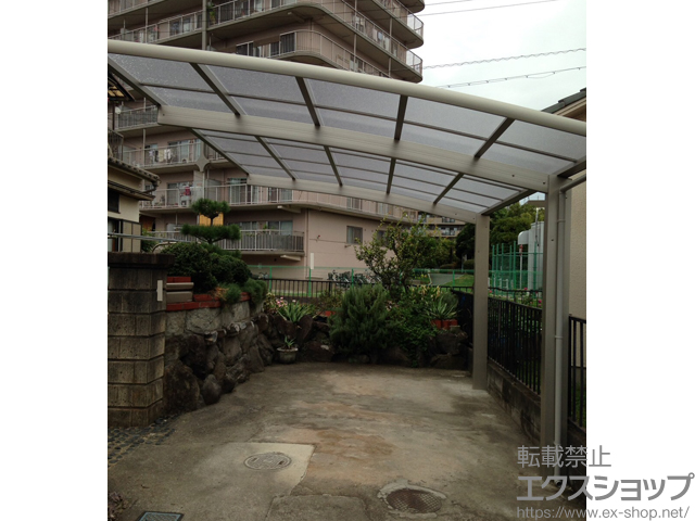 兵庫県加古川市ののカーポート レイナポートグラン　積雪〜20cm対応 施工例