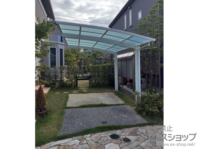 福岡県糟屋郡粕屋町ののカーポート レイナポートグラン　積雪〜20cm対応 施工例