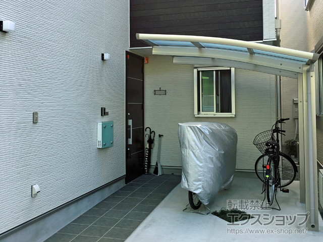 東京都杉並区ののサイクルポート・駐輪場 レイナポートグランミニ 積雪〜20cm対応 施工例