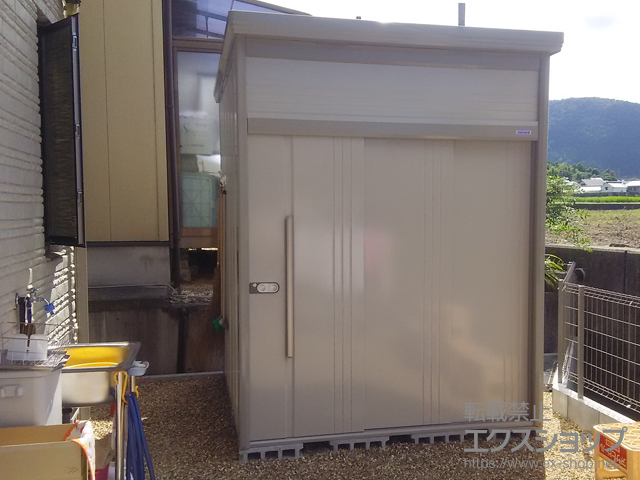 奈良県天理市のの物置・屋外倉庫 Mr.トールマンダンディ 一般型 (JN-2022-W Mr.) 施工例