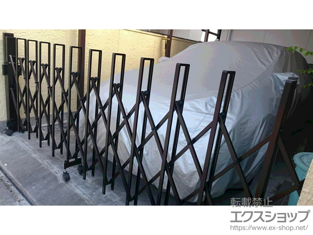 大阪府大阪市ののカーゲート トリップゲート RA型 ノンレール 片開き 35S 施工例