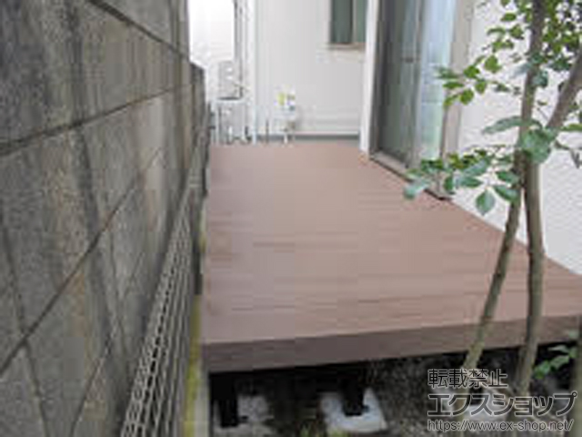 東京都練馬区ののウッドデッキ リウッドデッキ 200 施工例