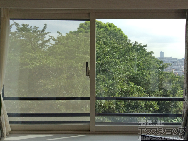 神奈川県横浜市のの二重窓（内窓） インプラス ダストバリア仕様 引違い窓 2枚建 施工例