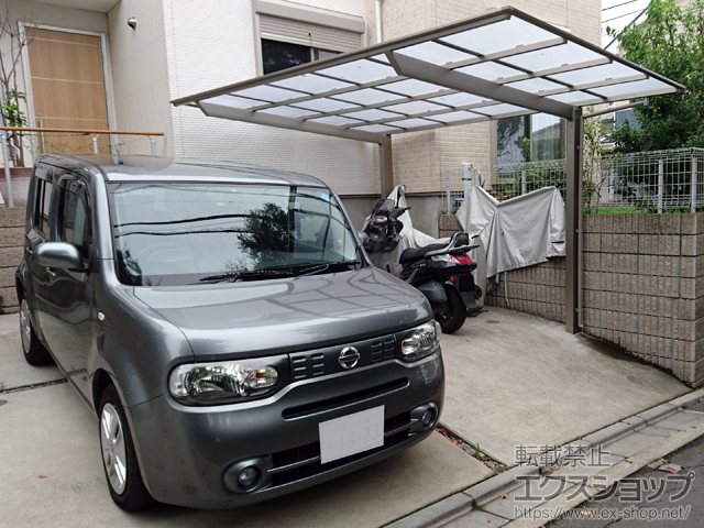 神奈川県横浜市ののカーポート ソリッドポート 積雪〜20cm対応 施工例