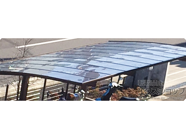 神奈川県座間市ののカーポート レイナポートグラン 延長　積雪〜20cm対応 施工例