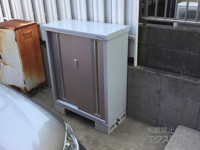 愛知県名古屋市のの物置・屋外倉庫 シンプリー 一般型(MJX-094B) 施工例