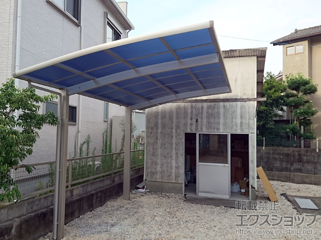 熊本県八代市ののカーポート レイナポートグラン　積雪〜20cm対応 施工例