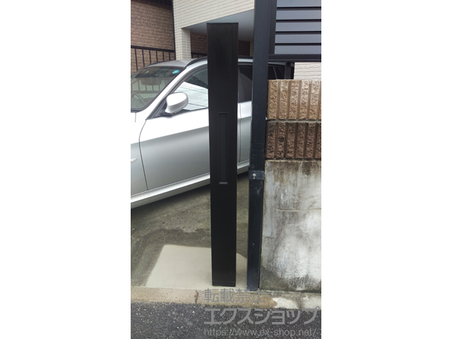 東京都中野区のの機能門柱・ポスト ファンクションユニット ウィルモダンスリム 施工例