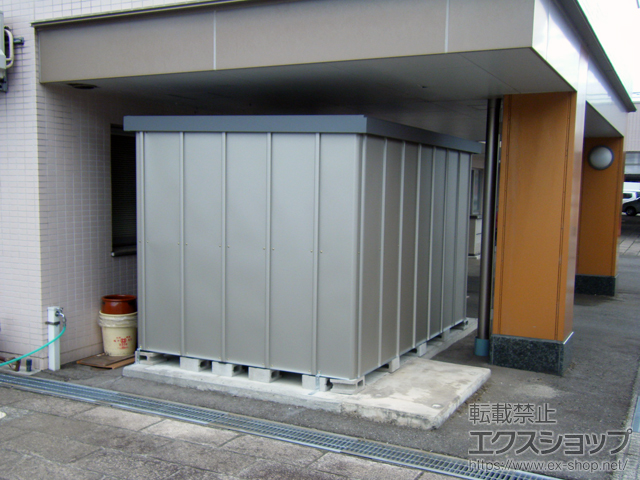 富山県富山市のの物置・屋外倉庫 エスケーエイト SK8-180 一般型 施工例