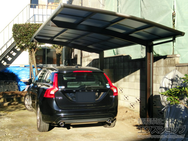 千葉県市川市ののカーポート レイナポートグラン 積雪〜20cm対応 施工例