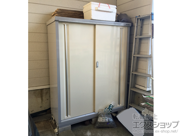 静岡県田方郡函南町のの物置・屋外倉庫 シンプリー 一般型 MJX-135DP FW 施工例