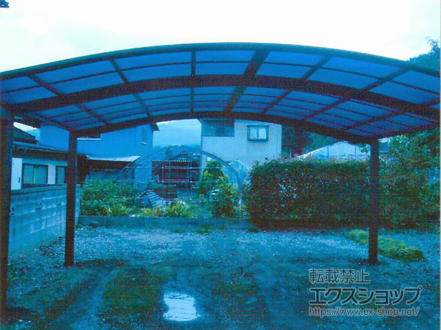群馬県沼田市ののカーポート レイナツインポートグラン　積雪〜20cm対応 施工例