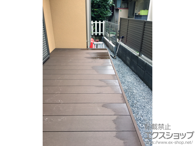 東京都練馬区ののウッドデッキ マージウッドデッキ 施工例