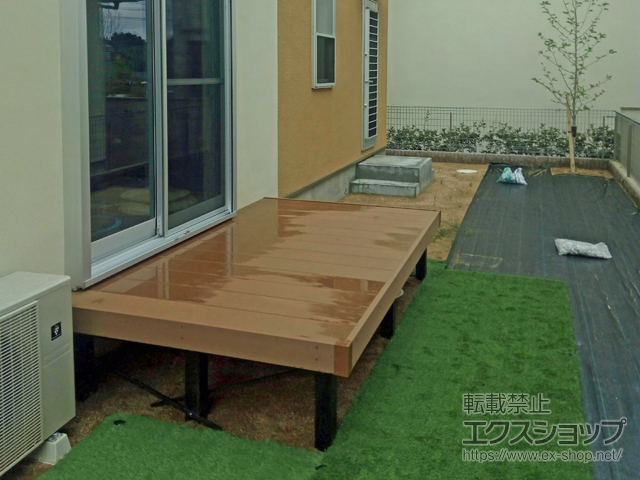 奈良県奈良市ののウッドデッキ マージウッドデッキ 施工例