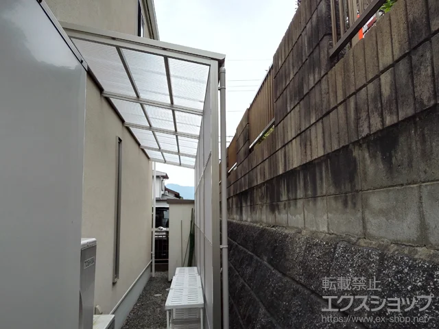 広島県広島市のYKKAPのストックヤード ストックヤードII オープンタイプ 積雪～20cm対応 施工例