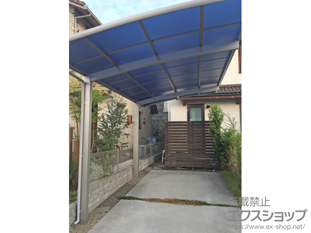 広島県広島市ののカーポート レイナポートグラン　積雪〜20cm対応 施工例