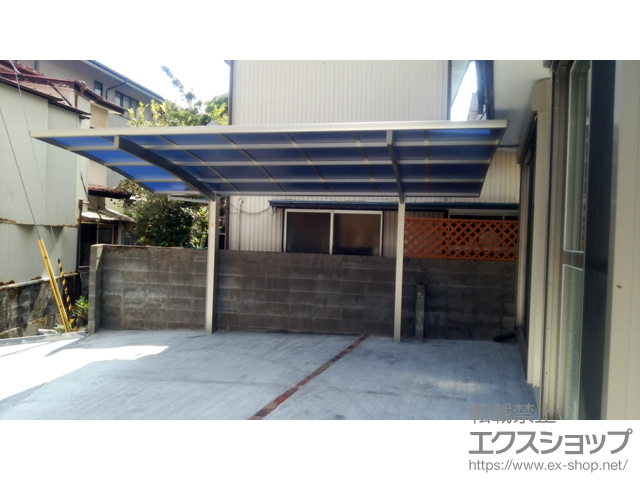 高知県高知市ののカーポート レイナポートグラン　積雪〜20cm対応 施工例