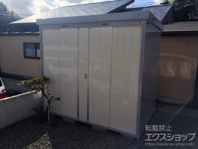 宮崎県宮崎市のの物置・屋外倉庫 ネクスタ 一般型 (NXN-50H-FW) 施工例