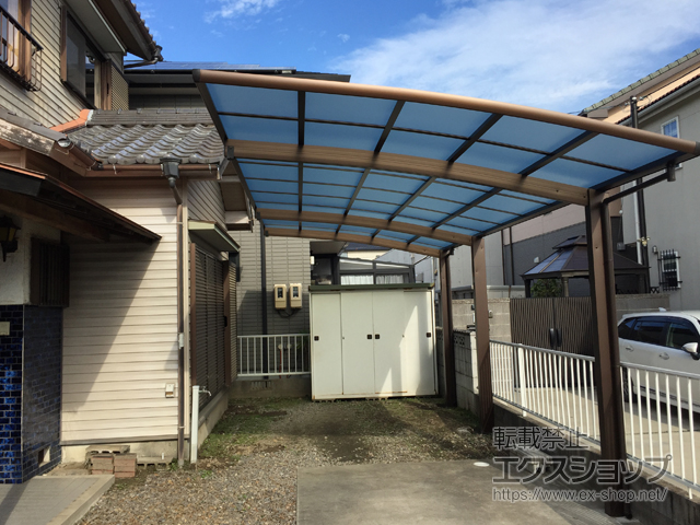 愛知県碧南市ののカーポート レイナポートグラン 延長　積雪〜20cm対応 施工例