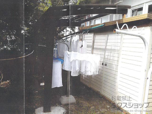 三重県鳥羽市ののサイクルポート・駐輪場 フーゴRミニ (ラウンドスタイル) 積雪〜20cm対応 施工例