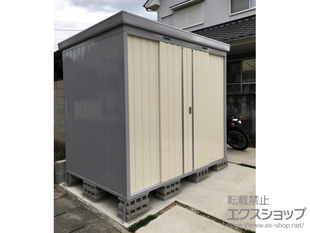 福岡県糸島市のの物置・屋外倉庫 ネクスタ 一般型 (NXN-50H-FW) 施工例