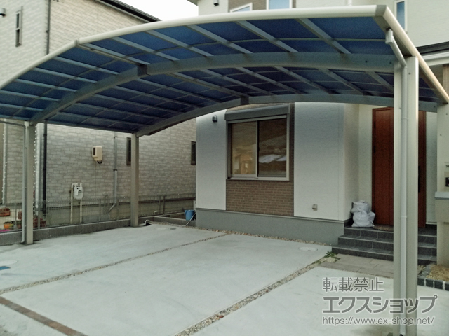 愛知県春日井市ののカーポート レイナトリプルポートグラン　積雪〜20cm対応 施工例