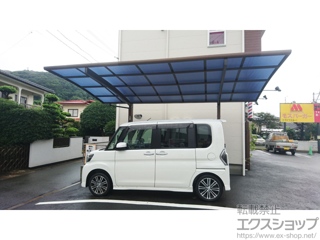 熊本県熊本市ののカーポート プレシオスポート 積雪〜20cm対応 施工例