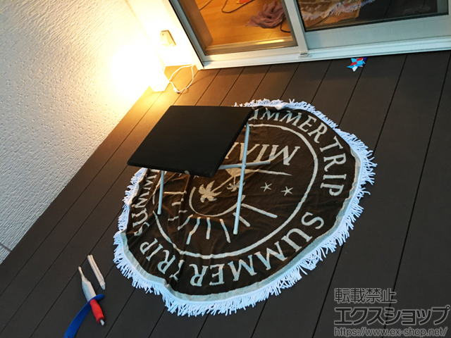 東京都練馬区ののウッドデッキ リウッドデッキ 200 施工例