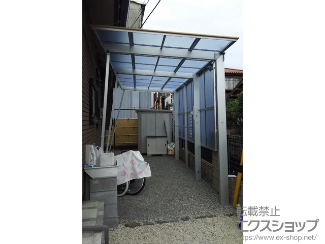 静岡県駿東郡長泉町のLIXIL(リクシル)カーポート施工例(フーゴF 静岡県駿東郡長泉町のLIXIL(リクシル)カーポート施工例(フーゴF