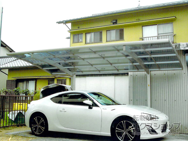 大分県大分市ののカーポート プレシオスポート 積雪〜20cm対応 施工例