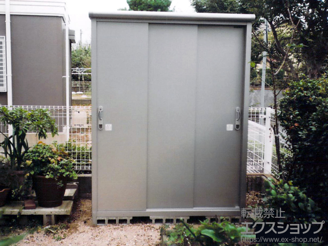 福岡県北九州市のの物置・屋外倉庫 エスモ 一般型(ESE-1509A-SS) 施工例