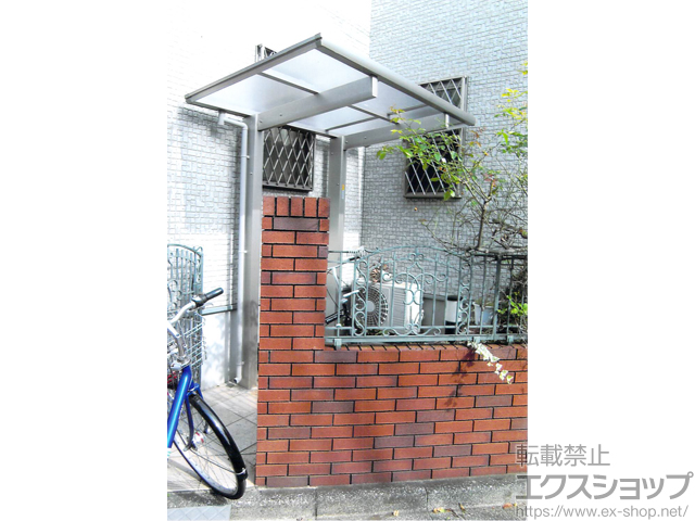 東京都板橋区ののサイクルポート・駐輪場 エフルージュグランミニ 積雪〜20cm対応 施工例