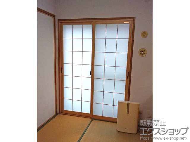 埼玉県川口市のの二重窓（内窓） プラマードU 引違い窓 2枚建 施工例