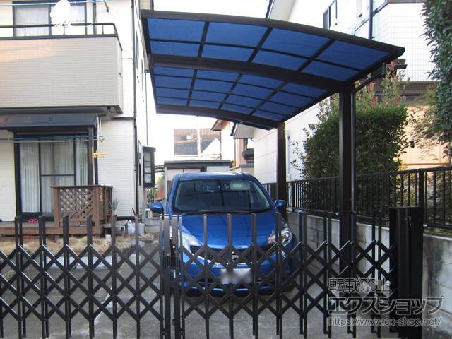 群馬県伊勢崎市ののカーポート レイナポートグラン　積雪〜20cm対応 施工例