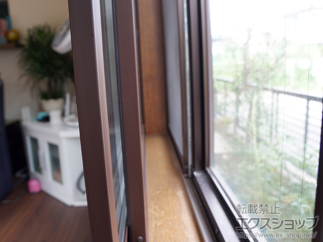 埼玉県所沢市のの二重窓（内窓） インプラス ダストバリア仕様 引違い窓 2枚建 施工例