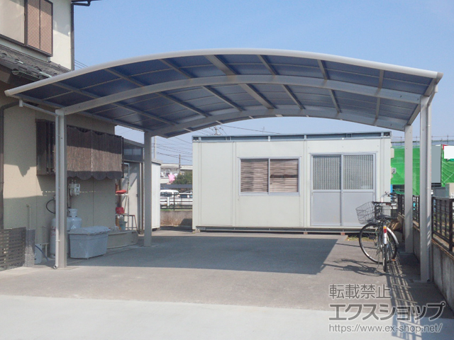 埼玉県白岡市ののカーポート レイナツインポートグラン　積雪〜20cm対応 施工例