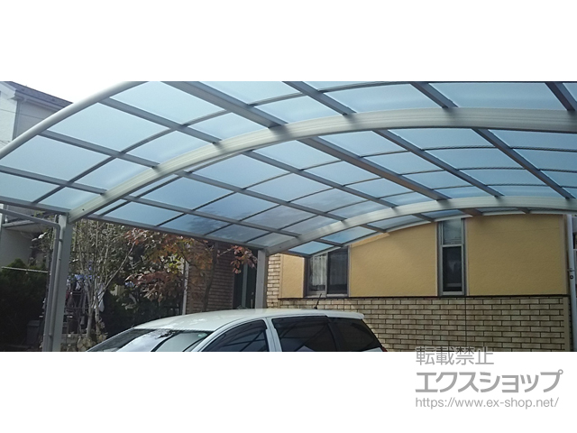 千葉県我孫子市ののカーポート レイナツインポートグラン　積雪〜20cm対応 施工例