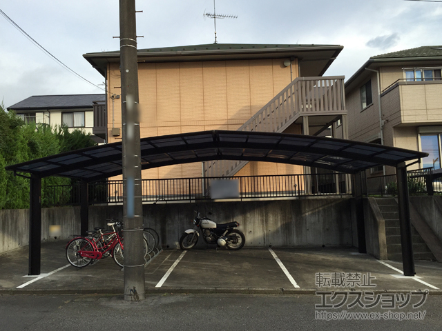 神奈川県横浜市ののカーポート レイナトリプルポートグラン　積雪〜20cm対応 施工例