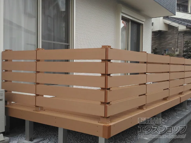 ��ʌ��ӂ��ݖ�s��YKKAP�̃E�b�h�f�b�L ���E�b�h�f�b�L 200�{���E�b�h�f�b�L�t�F���X�R�^ �{�H��